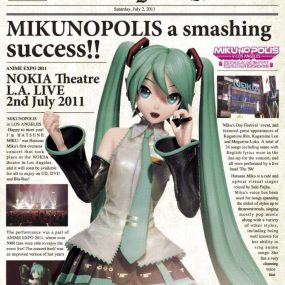 初音未来2011洛杉矶演唱会 MIKUNOPOLIS LOS ANGELES《ISO 34.4GB》