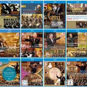 维也纳新年音乐会 1987-2023 合集终极收藏 16碟 Vienna Philharmonic New Year’s Concert 1987-2023 16xBlu-ray《BDMV 15BD 608G》