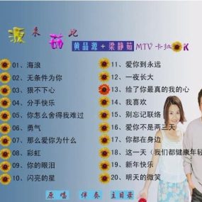 梁静茹 黄品源 源来茹此MTV卡拉OK 滚石唱片（DVD MDF 4.12G）