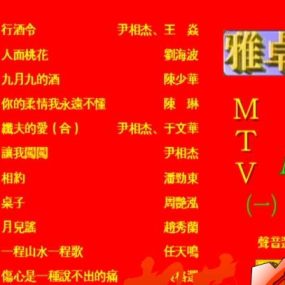 群星 雅卓MTV1 （2DVD ISO 6.16G+6.33G）