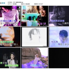 王菲 – 999歌曲精选[KTV][DVD-ISO][3.44G]