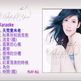 周慧敏 – Back For You Karaoke [DVD ISO 2.81GB]