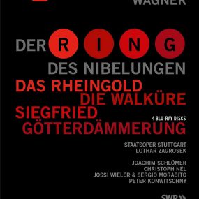 瓦格纳歌剧 尼布龙根的指环四部曲 Wagner Der Ring des Nibelungen.Staatsoper Stuttgart, Lothar Zagrosek 2014《BDMV 4BD 151G》